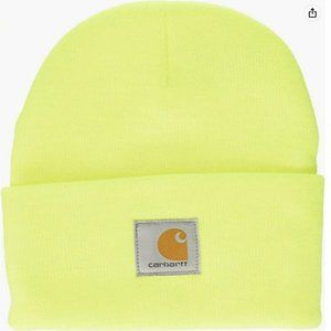 NWT - Carhartt Knit Cuffed Beanie, Brite Lime